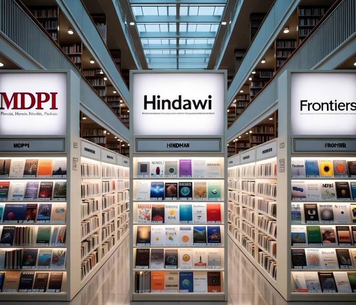 MDPI、Hindawi和Frontiers